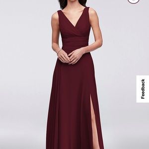 David’s Bridal Bridesmaids dress